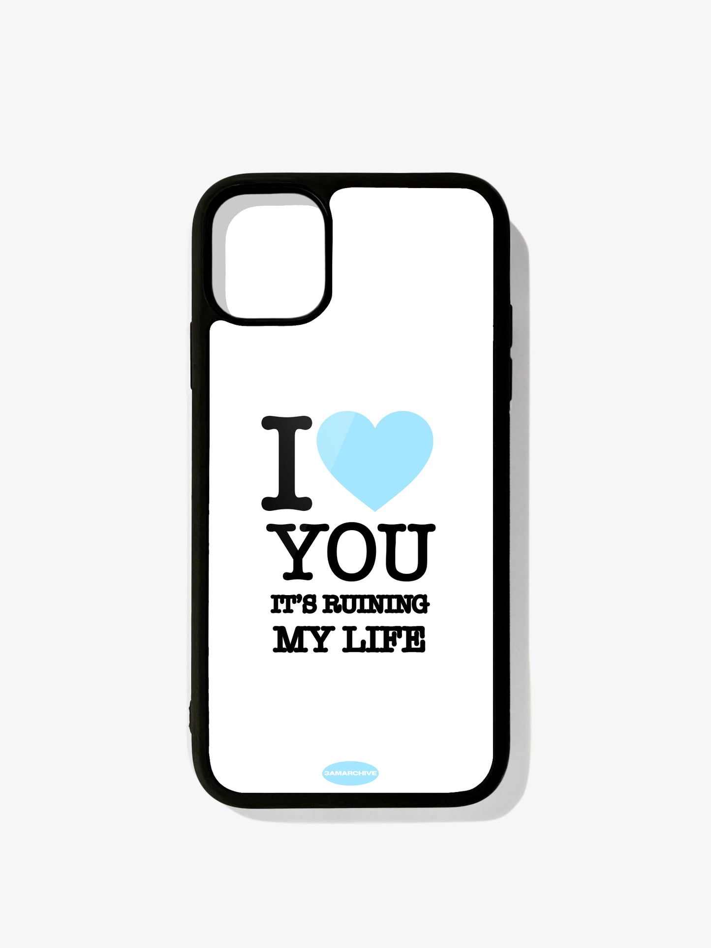 I Love in Baby Blue - Customized