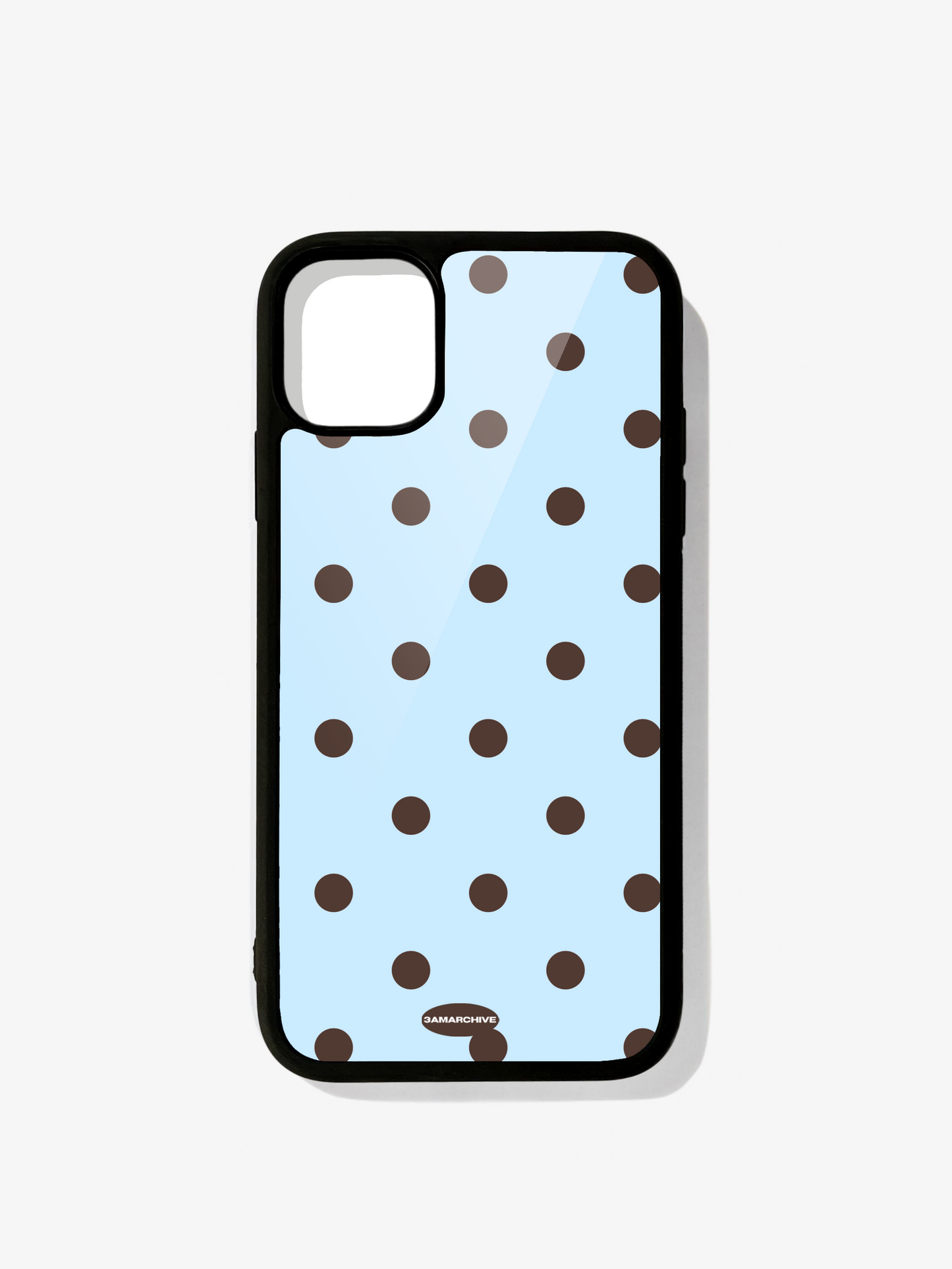 Baby Blue Polka Dot