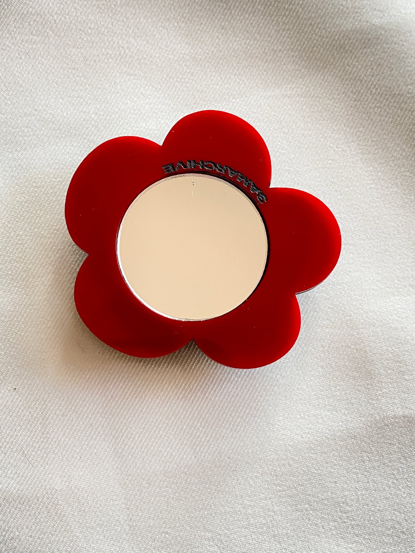 Flower Power Mirror Phone Grip