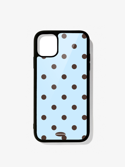 Baby Blue Polka Dot