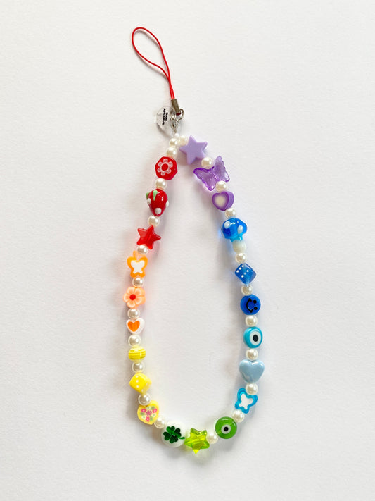 Rainbow Lucky Phone Charm